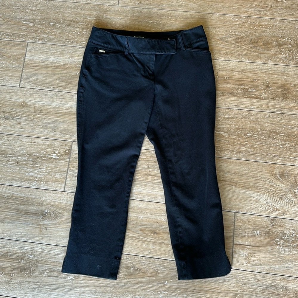 WHBM Black Crop Pants Size 0